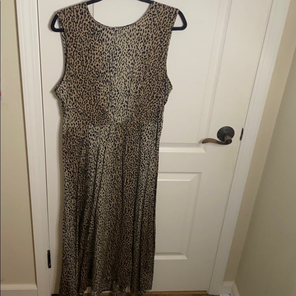 Leopard/cheetah print dress